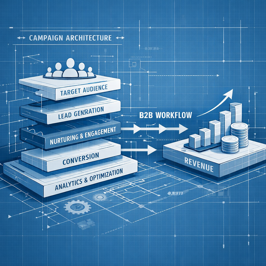 Arquitectura de Campaign Manager para Revenue Marketing B2B