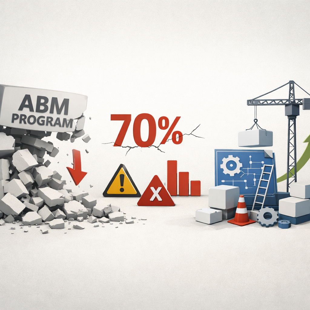 70% of ABM programs fail.