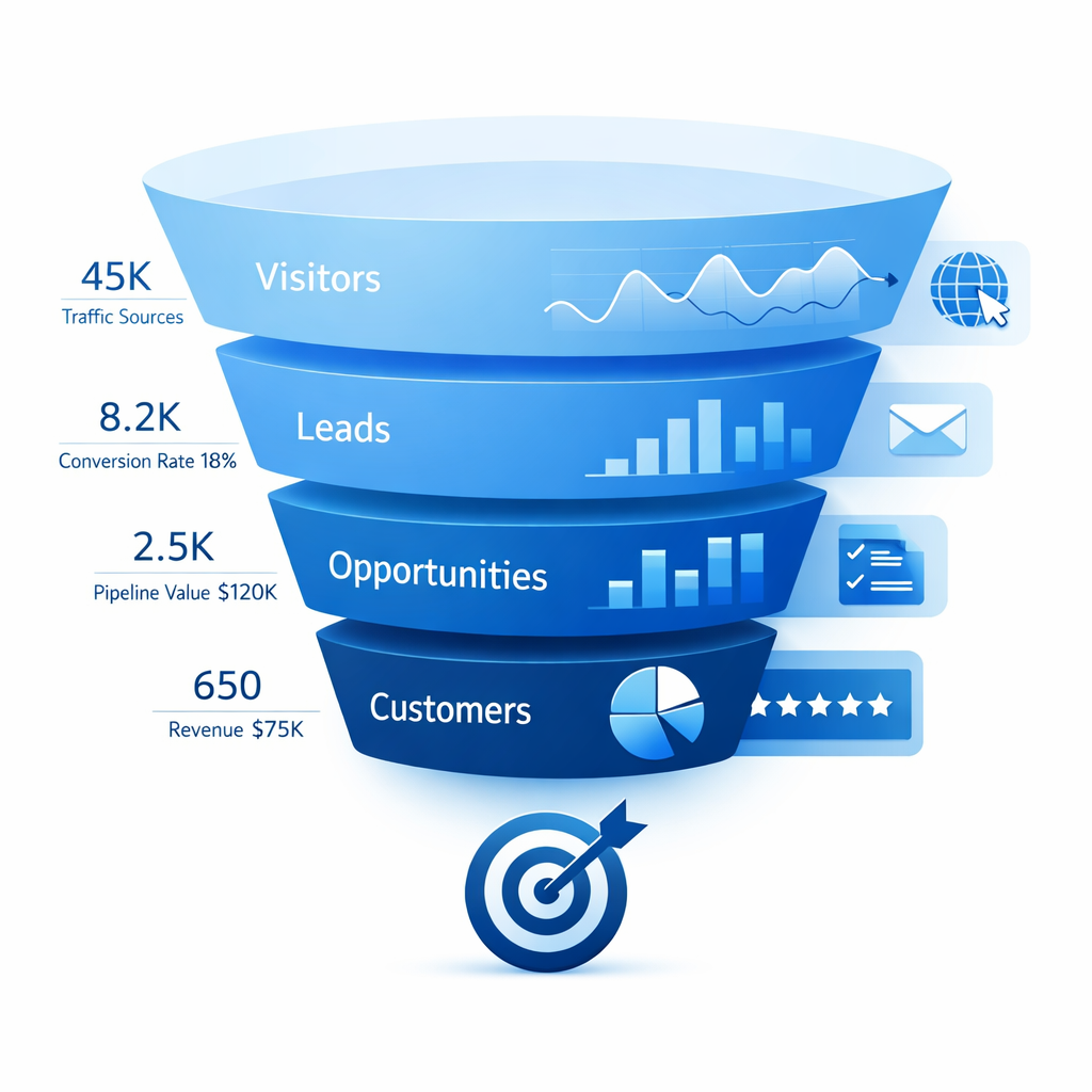 Métricas y Funnel Management de Leads